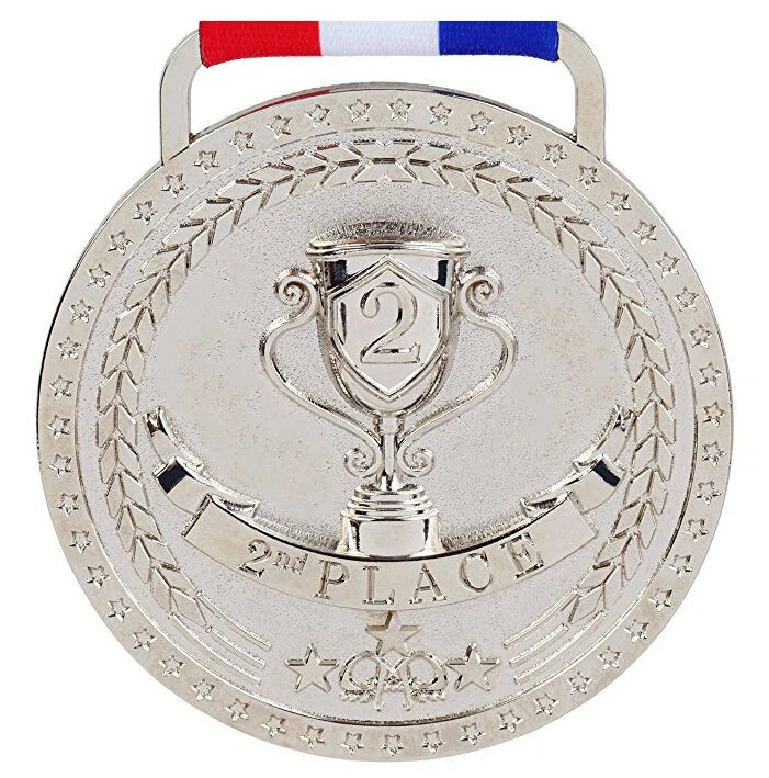 Metal Blank Ribbon Sports Medals