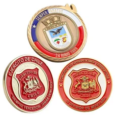 Koin Tantangan Kustom, Suvenir, Koin Tantangan Logam Enamel